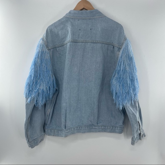 Levi’s love letter trucker Jean jacket size medium - Picture 10 of 12